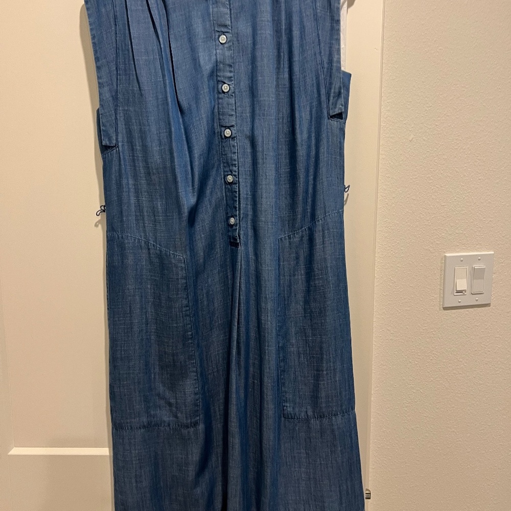 Banana Republic Chambray Dress Size SMALL LIKE NEW - Picture 7 of 11